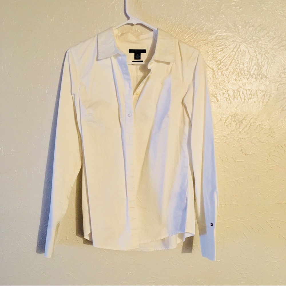Tommy Hilfiger white cotton shirt